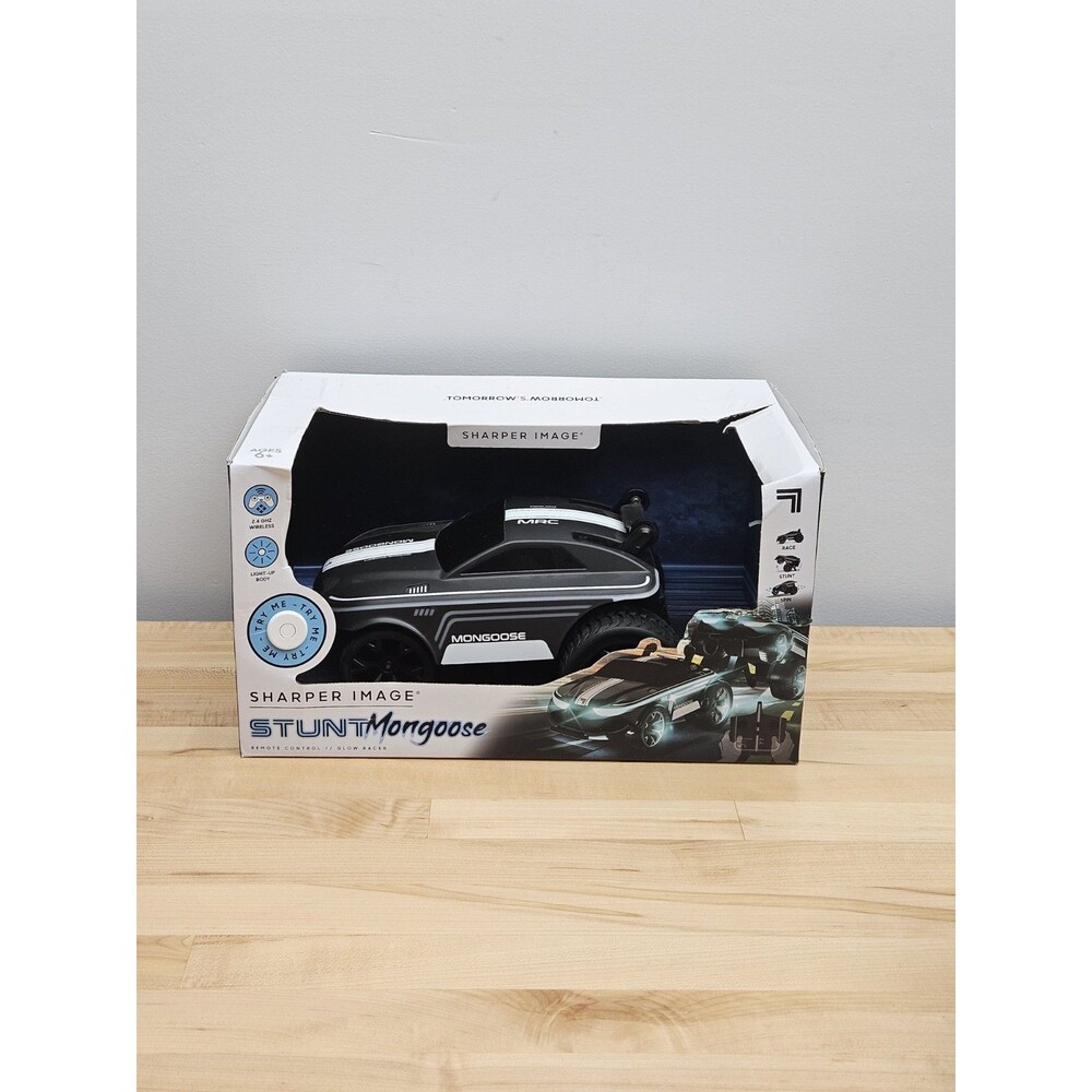 Sharper Image Stunt Mongoose MRC Remote Control Glow Racer Car Vehicle 1015439